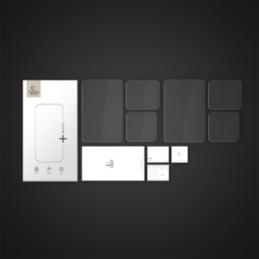 SZKŁO HARTOWANE TECH-PROTECT GLASS FIT+ 2-SET GOPRO HERO 9  10  11  12 CLEAR