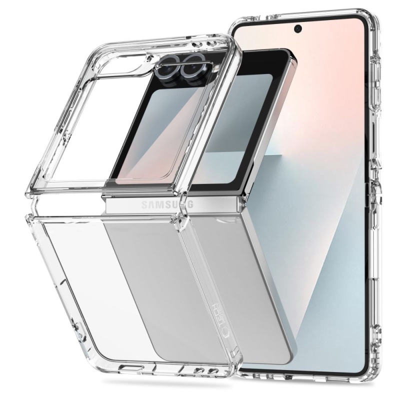 TECH-PROTECT FLEXAIR HYBRID GALAXY Z FLIP 6 7 FE CLEAR