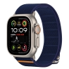 TECH-PROTECT NYLON SLIP APPLE WATCH 8  9  10  11  SE  ULTRA (44  45  46  49 MM) NAVY