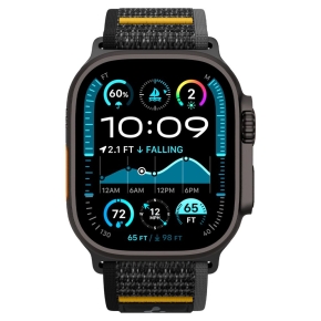 SPIGEN ATHLEX AIR APPLE WATCH 8  9  10  11  SE  ULTRA (44  45  46  49 MM) ACTIVE BLACK