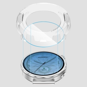 SZKŁO HARTOWANE TECH-PROTECT EASY SET+ 2-PACK HUAWEI WATCH GT 5 (41 MM) CLEAR