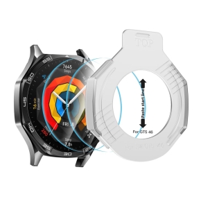 SZKŁO HARTOWANE TECH-PROTECT EASY SET+ 2-PACK HUAWEI WATCH GT 5 (46 MM) CLEAR