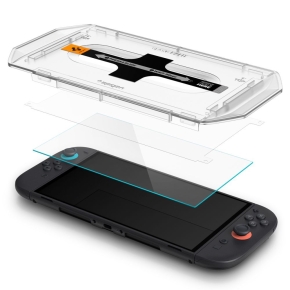 SZKŁO HARTOWANE SPIGEN GLAS.TR ”EZ FIT” 2-PACK NINTENDO SWITCH 2 CLEAR
