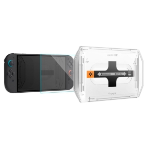SZKŁO HARTOWANE SPIGEN GLAS.TR ”EZ FIT” 2-PACK NINTENDO SWITCH 2 CLEAR