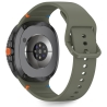 TECH-PROTECT SILICONE SAMSUNG GALAXY WATCH 8  CLASSIC (40  44  46 MM) ARMY GREEN