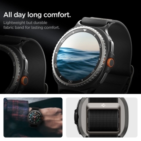 SPIGEN LITE FIT SAMSUNG GALAXY WATCH 8  CLASSIC (40  44  46 MM) BLACK