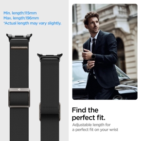 SPIGEN LITE FIT SAMSUNG GALAXY WATCH 8  CLASSIC (40  44  46 MM) BLACK