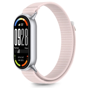 TECH-PROTECT NYLON STRIPE XIAOMI SMART BAND 8  9  10  NFC PINKGREY
