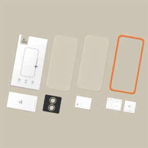 SZKŁO HARTOWANE TECH-PROTECT EASY SET+ 3-PACK IPHONE 17 CLEAR