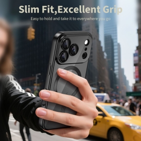 TECH-PROTECT MAGFLEX MAGSAFE IPHONE 17 PRO MAX SHINY BLACK