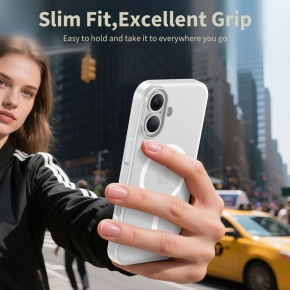 TECH-PROTECT MAGSLIM MAGSAFE IPHONE 17 MATTEWHITE