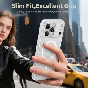 TECH-PROTECT MAGSLIM MAGSAFE IPHONE 17 PRO MATTEWHITE