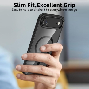 TECH-PROTECT MAGMAT MAGSAFE IPHONE AIR BLACKCLEAR