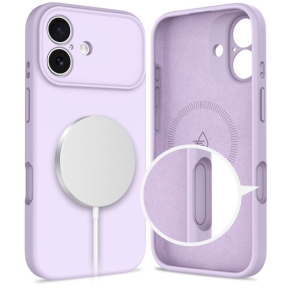 TECH-PROTECT SILICONE MAGSAFE IPHONE 17 MAUVE