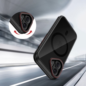 TECH-PROTECT MAGHYBRID MAGSAFE IPHONE 17 BLACKRED