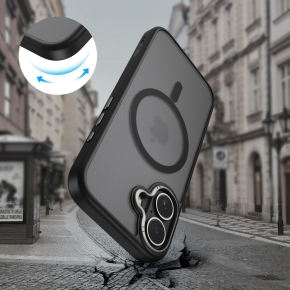 TECH-PROTECT MAGEDGE MAGSAFE IPHONE 17 MATTE BLACKGUNMETAL