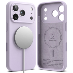 RINGKE SILICONE MAGNETIC MAGSAFE IPHONE 17 PRO MAX LIGHT PURPLE
