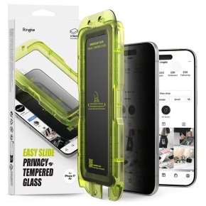 SZKŁO PRYWATYZUJĄCE RINGKE EASY SLIDE 2-PACK IPHONE AIR PRIVACY