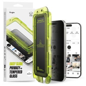 SZKŁO PRYWATYZUJĄCE RINGKE EASY SLIDE 2-PACK IPHONE 17 PRIVACY