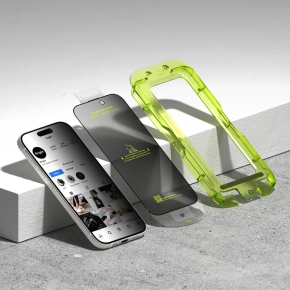 SZKŁO PRYWATYZUJĄCE RINGKE EASY SLIDE 2-PACK IPHONE 17 PRIVACY