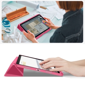 TECH-PROTECT SC PEN CANVAS IPAD 10.9” 10  2022  11” 11  2025 MAGENTA BLOOM