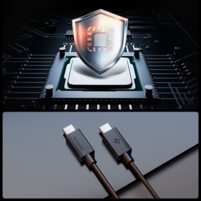 SPIGEN EB6020CC ESSENTIAL TYPE-C CABLE 60W 200CM BLACK