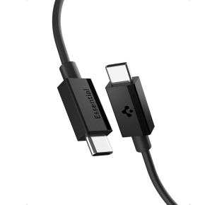 SPIGEN EB6010CC ESSENTIAL TYPE-C CABLE 60W 100CM BLACK