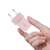 TECH-PROTECT NCM25 1-PORT NETWORK CHARGER PD 25W BABY PINK