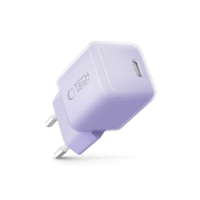 TECH-PROTECT NCM25 1-PORT NETWORK CHARGER PD 25W BABY PURPLE