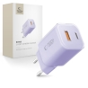 TECH-PROTECT NCM33 2-PORT NETWORK CHARGER PD 33W  QC3.0 BABY PURPLE