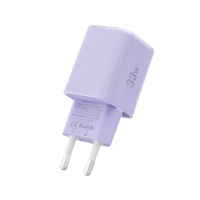 TECH-PROTECT NCM33 2-PORT NETWORK CHARGER PD 33W  QC3.0 BABY PURPLE