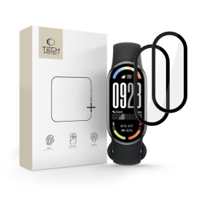 SZKŁO HYBRYDOWE TECH-PROTECT GLASS FLEX+ 2-PACK XIAOMI SMART BAND 10  10 NFC BLACK