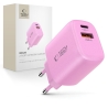 TECH-PROTECT NCA20 2-PORT NETWORK CHARGER PD 20W  QC3.0 BABY PINK