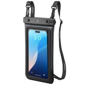 SPIGEN A611P UNIVERSAL WATERPROOF FLOAT CASE 2-PACK MATTE BLACK
