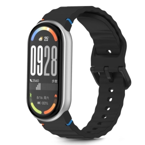 TECH-PROTECT SILICONE SPORT XIAOMI SMART BAND 8  9  10  NFC BLACK