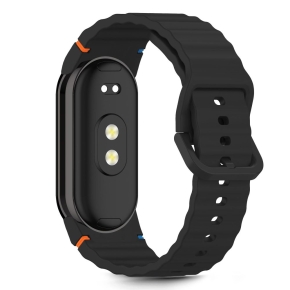 TECH-PROTECT SILICONE SPORT XIAOMI SMART BAND 8  9  10  NFC BLACK