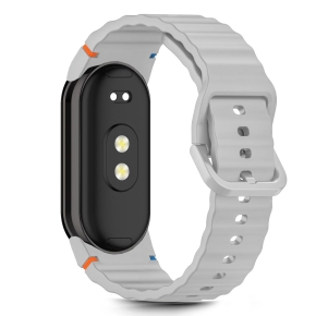 TECH-PROTECT SILICONE SPORT XIAOMI SMART BAND 8  9  10  NFC CRAYON GREY