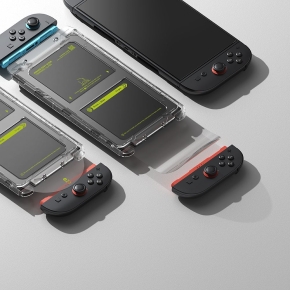 SZKŁO HARTOWANE RINGKE EASY SLIDE 2-PACK NINTENDO SWITCH 2 CLEAR
