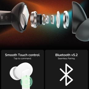 SPIGEN SA2402 ANC PRO IN-EAR EARPHONE BLACK