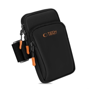 TECH-PROTECT M7 UNIVERSAL SPORT ARMBAND BLACKORANGE