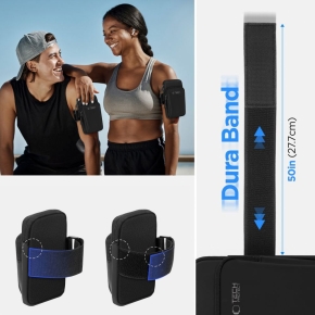 TECH-PROTECT M7 UNIVERSAL SPORT ARMBAND BLACKBLACK