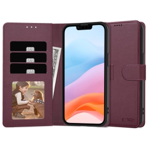 TECH-PROTECT WALLET GALAXY A26 5G  A17 4G  5G MULBERRY