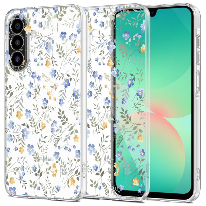 TECH-PROTECT FLEXAIR+ GALAXY A17 4G 5G SPRING FLOWERS