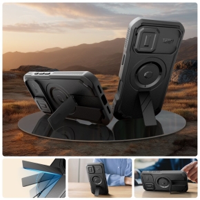 TECH-PROTECT KEVLAR MAGSAFE IPHONE 17 BLACK