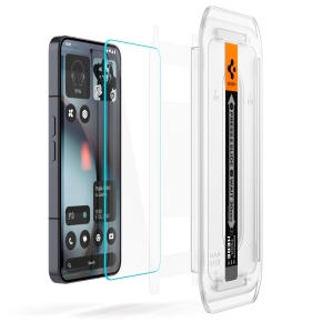 SZKŁO HARTOWANE SPIGEN GLAS.TR ”EZ FIT” 2-PACK NOTHING PHONE 3 CLEAR