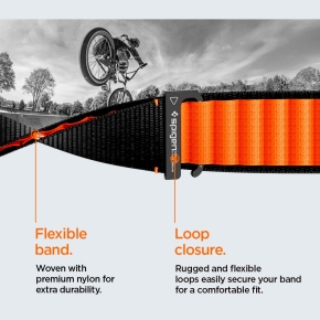 SPIGEN WBF1 BAND APPLE WATCH 8  9  10  11  SE  ULTRA (44  45  46  49 MM) BLACKORANGE