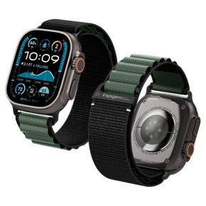 SPIGEN WBF1 BAND APPLE WATCH 8  9  10  11  SE  ULTRA (44  45  46  49 MM) BLACKGREEN