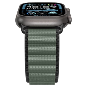 SPIGEN WBF1 BAND APPLE WATCH 8  9  10  11  SE  ULTRA (44  45  46  49 MM) BLACKGREEN