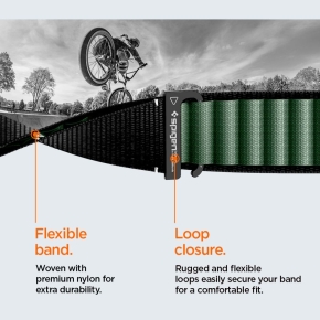 SPIGEN WBF1 BAND APPLE WATCH 8  9  10  11  SE  ULTRA (44  45  46  49 MM) BLACKGREEN