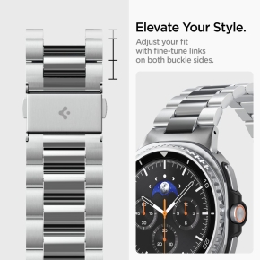 SPIGEN MODERN FIT BAND GALAXY WATCH 8  CLASSIC (40  44  46 MM) SILVER